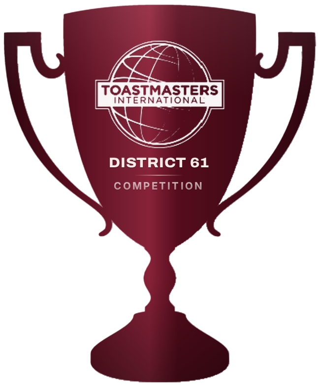 Toastmasters District 61 competition trophy